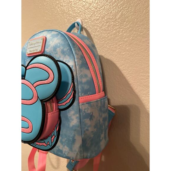 NWT Disney Parks Loungefly Eats 2024 Macaron Snack Mini Backpack - Picture 3 of 5